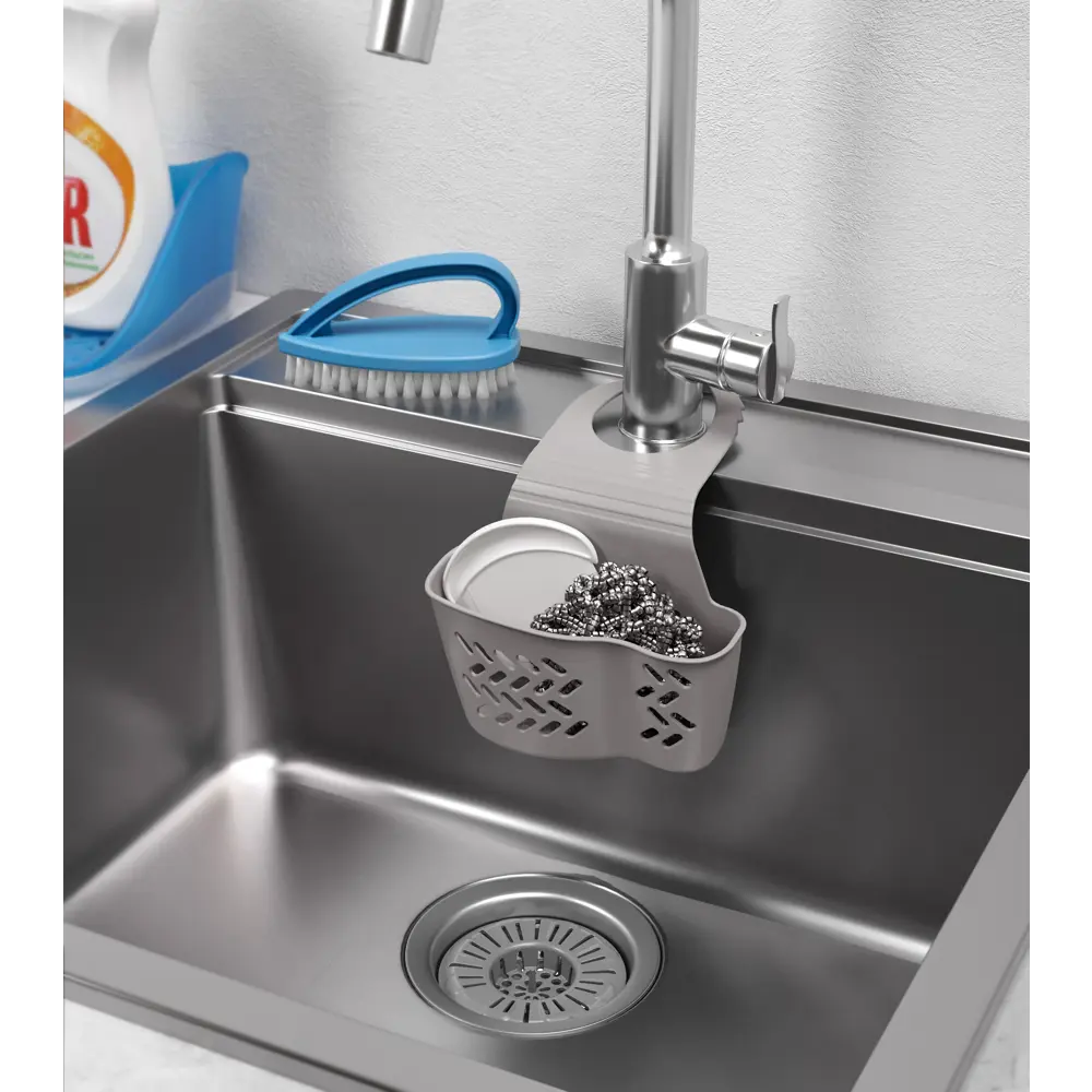 BEROSSI Prestige — держатель для щетки и губки на смеситель 89222617 STLM-0880503 - Вид №8