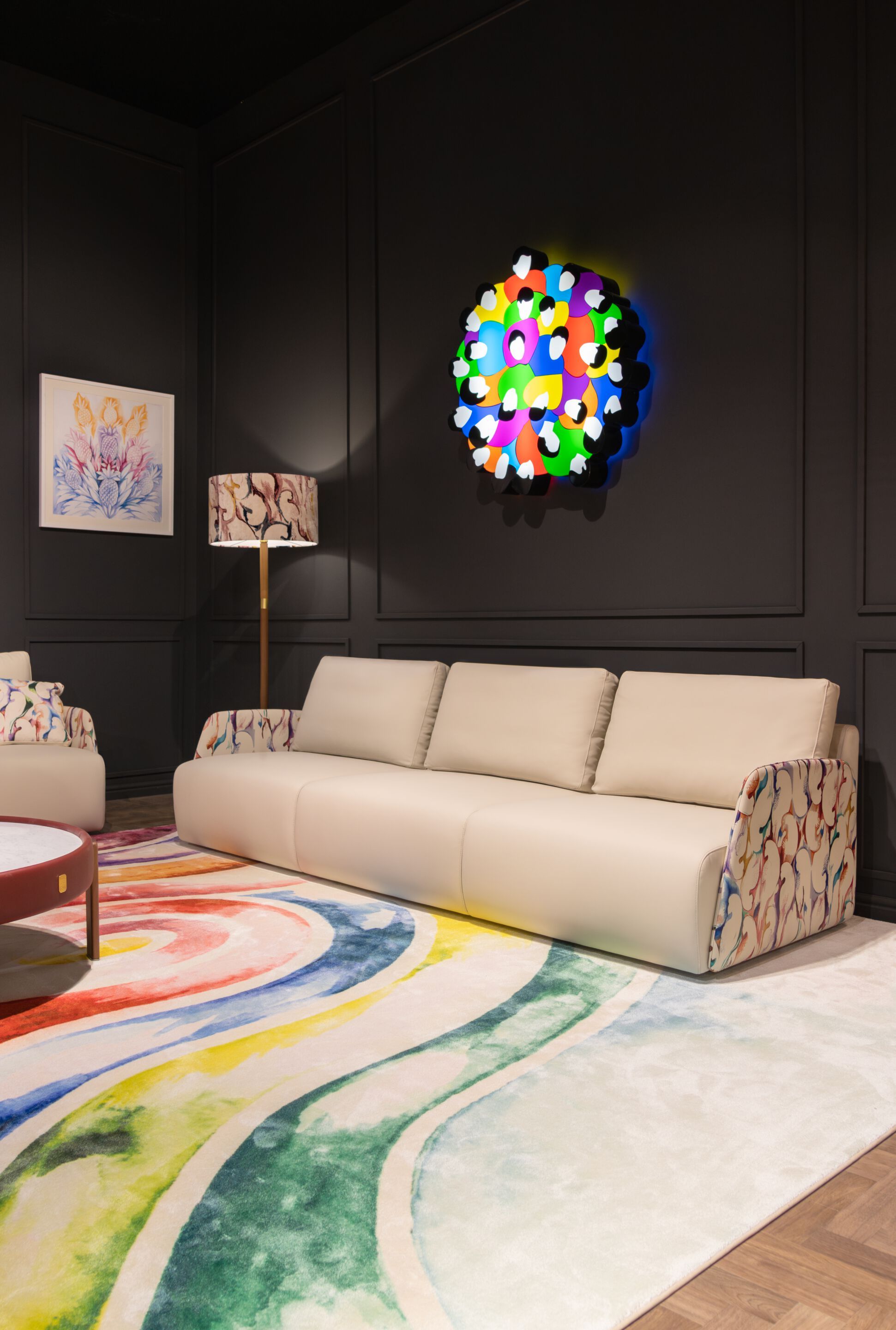 Торшер с бархатным абажуром Formitalia Partagas ARCH-00118732 - Вид №6