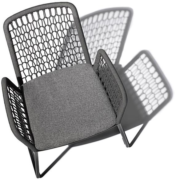 FISCHER MÖBEL Садовое кресло с подлокотниками Wing light 2764 - Вид №1