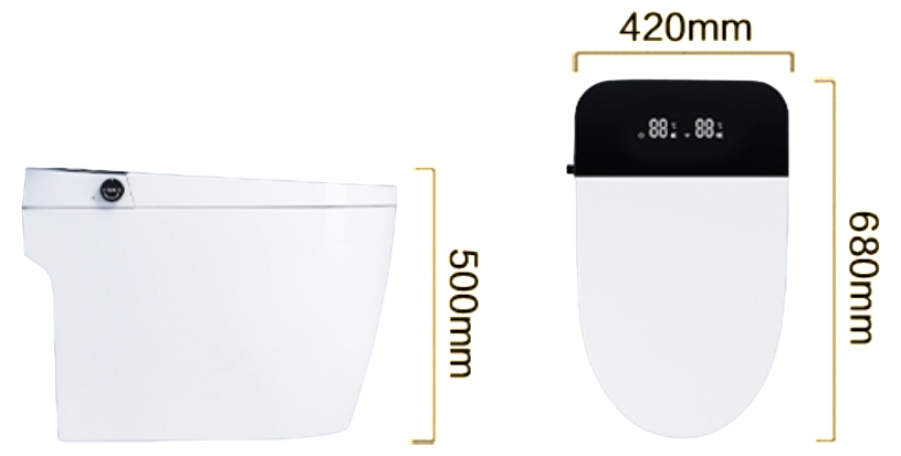 Умные унитазы SL-5034 SANTILINE  - Вид №2