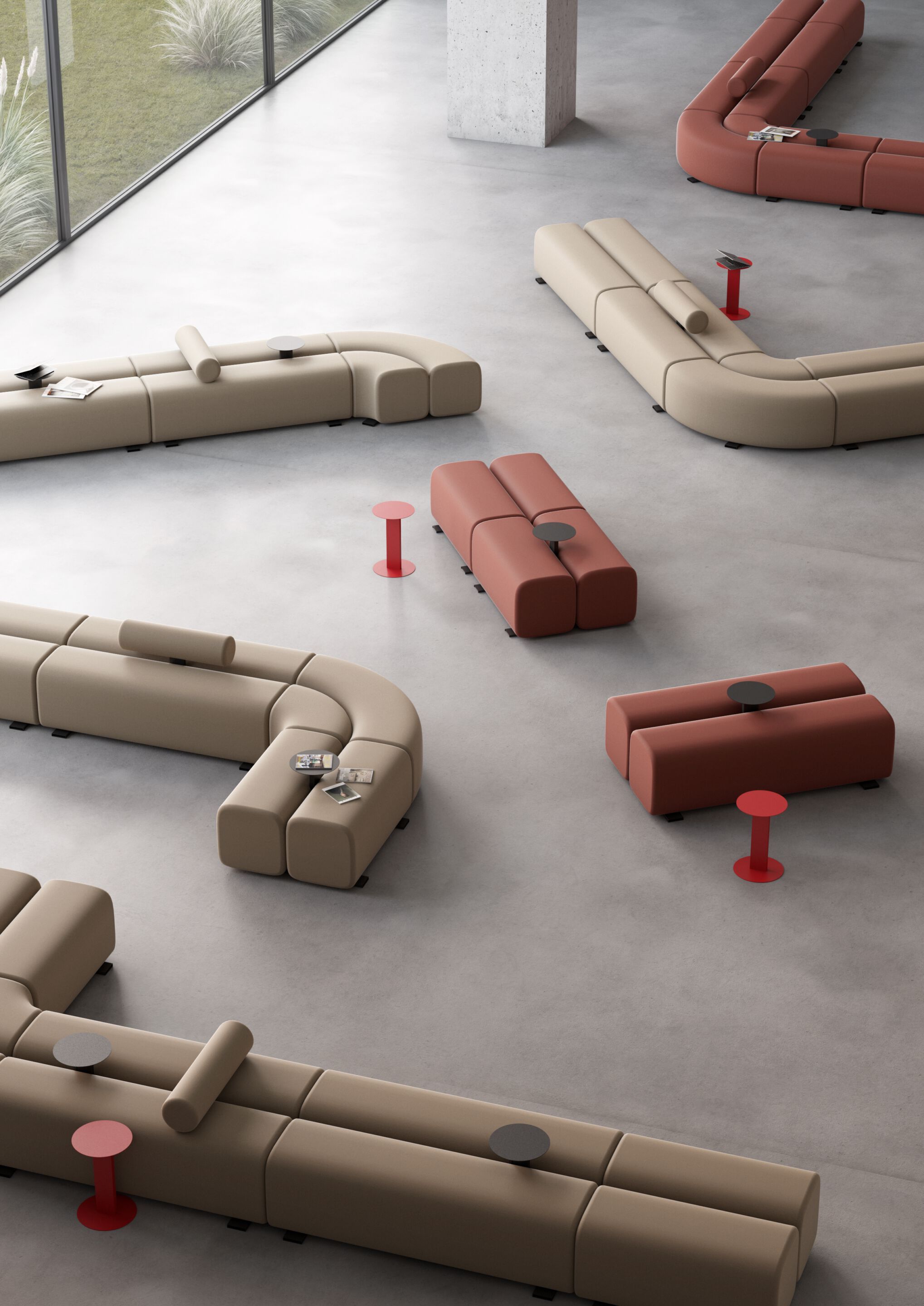 Модульный диван IBEBI Dotline ARCH-00142719 - Вид №2