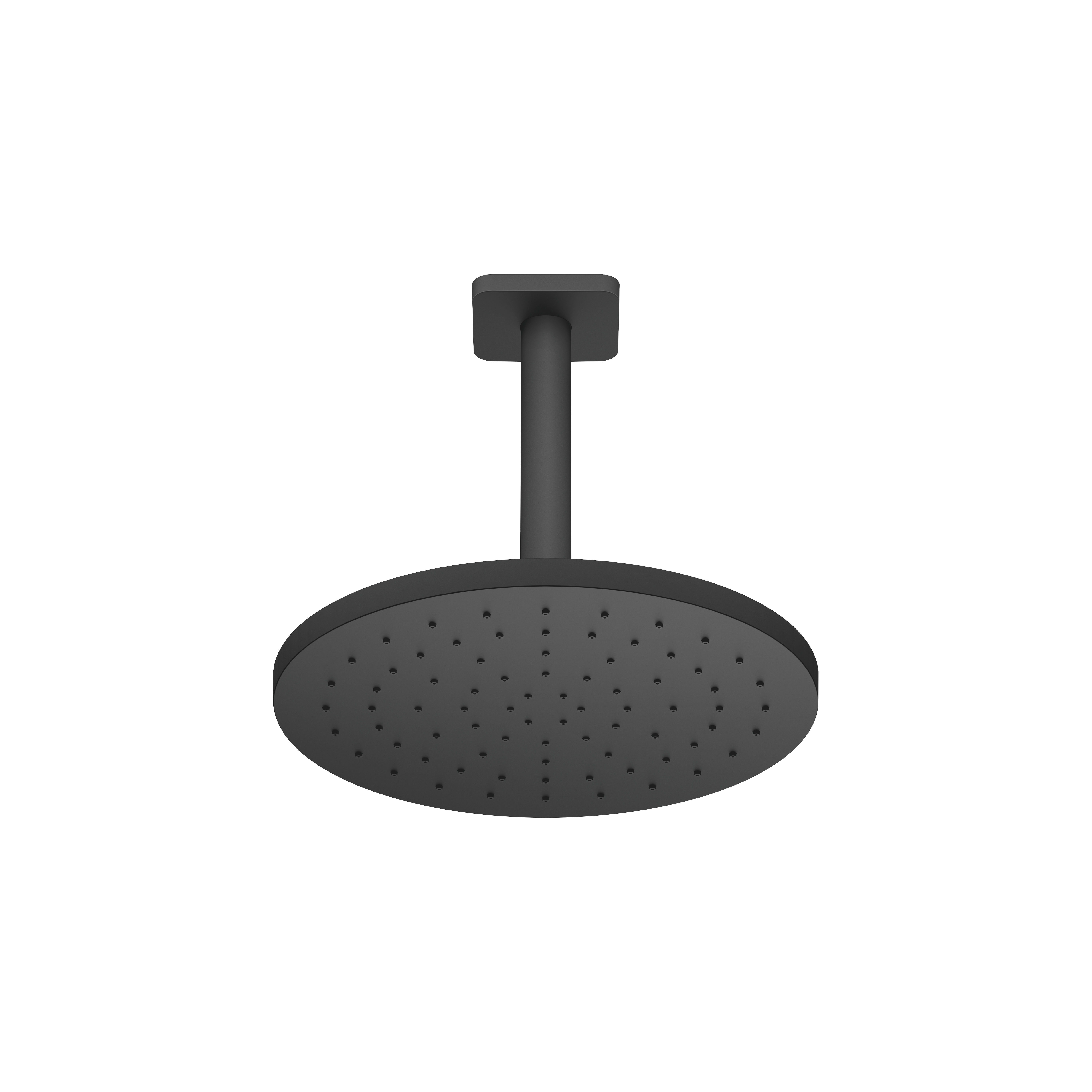 ДОРНБРАХТ ЯРРЕ Душ тропический с потолочным креплением 250 мм - Мягкий черный DornBracht YARRE 28669832-69
