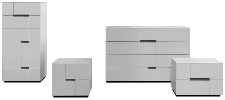 ESTEL GROUP Лаковая прикроватная тумба с ящиками Palea sun-id-1392034 - Вид №1