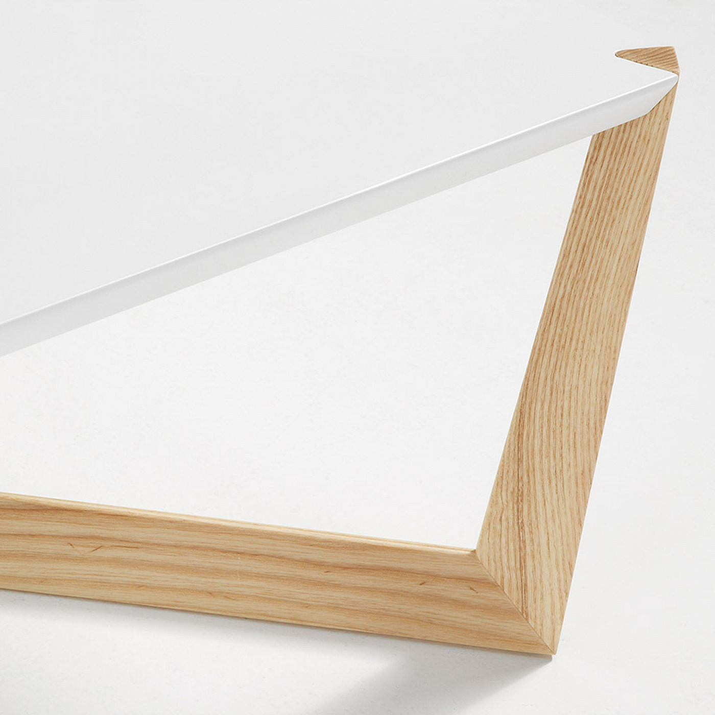 051792 Журнальный столик Duplex белый La Forma Quatro - Вид №1