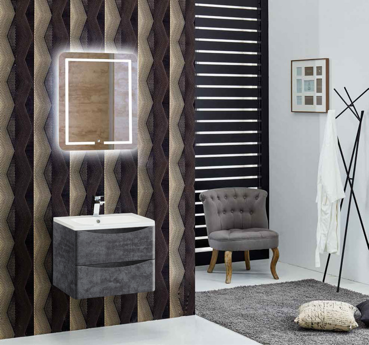 VMC-1R600MS База под раковину Vincea Roberta Santreyd - Вид №1