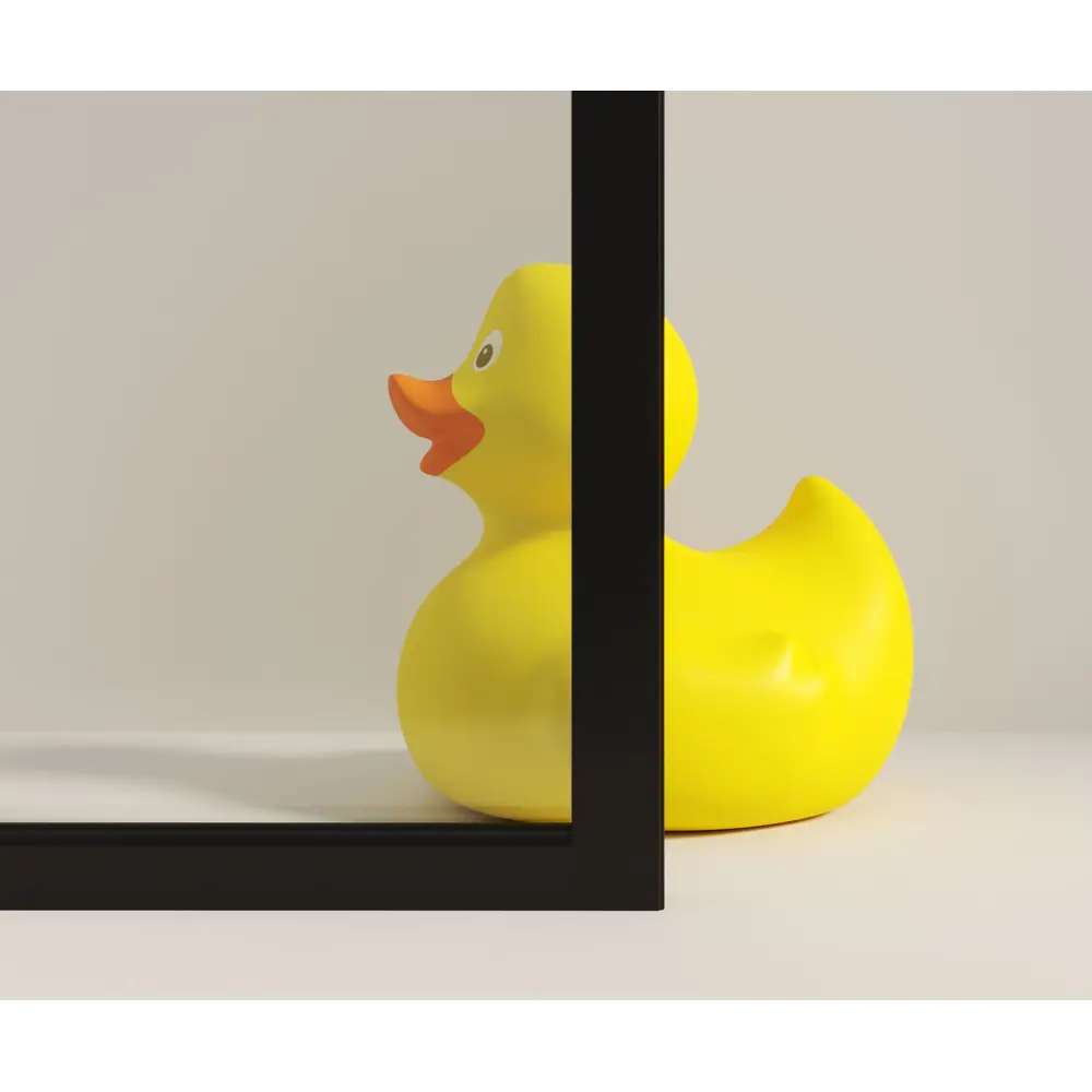 Душевая ширма Метакам Apart Black квадратная 90x90x185см цвет профиля черный раздвижная стекло 4мм прозрачное STLM-2206302 - Вид №3
