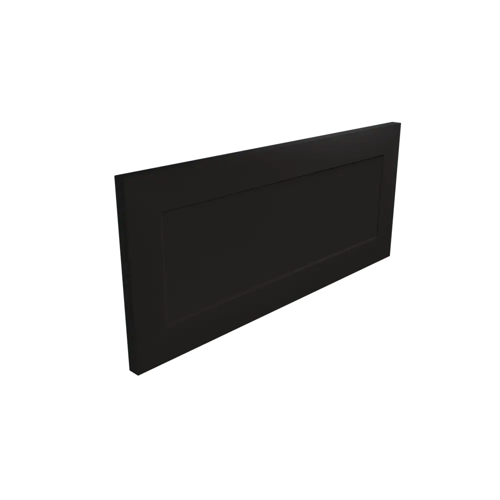 Фасад кухонный Ньюпорт 60×25 см черный матовый МДФ 89340679 DELINIA ID STLM-1575492