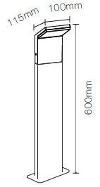 BENEITO FAURE Светодиодный алюминиевый столбик sun-id-1452677 - Вид №4