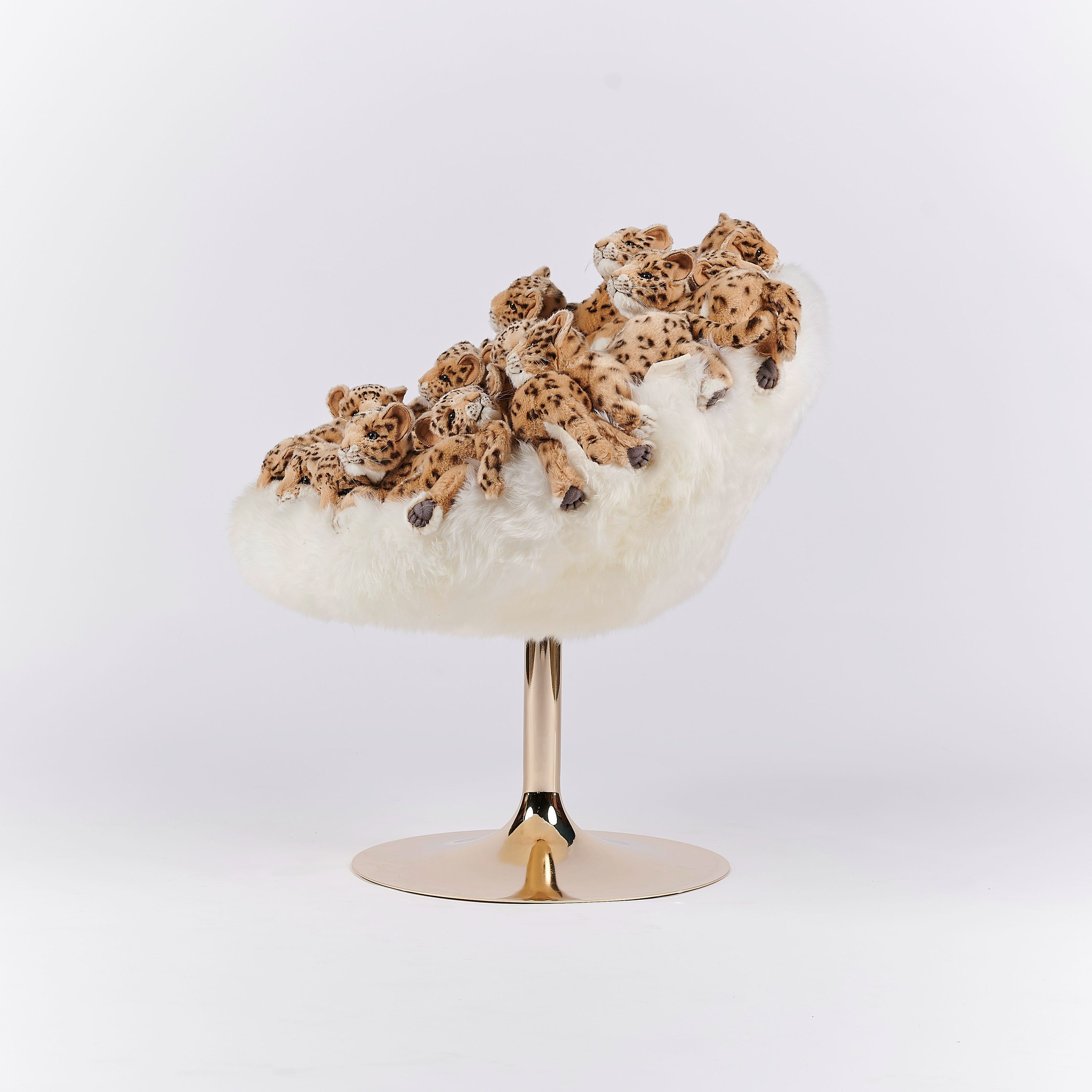 Стул из полиэстера APCOLLECTION Leo ARCH-00127524 - Вид №3