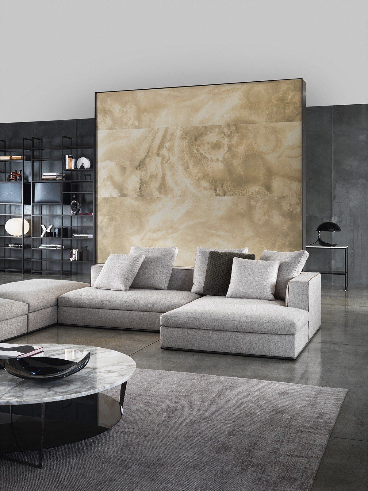 Модульный угловой диван из ткани Marelli MATHEUS ARCH-00031646 - Вид №16