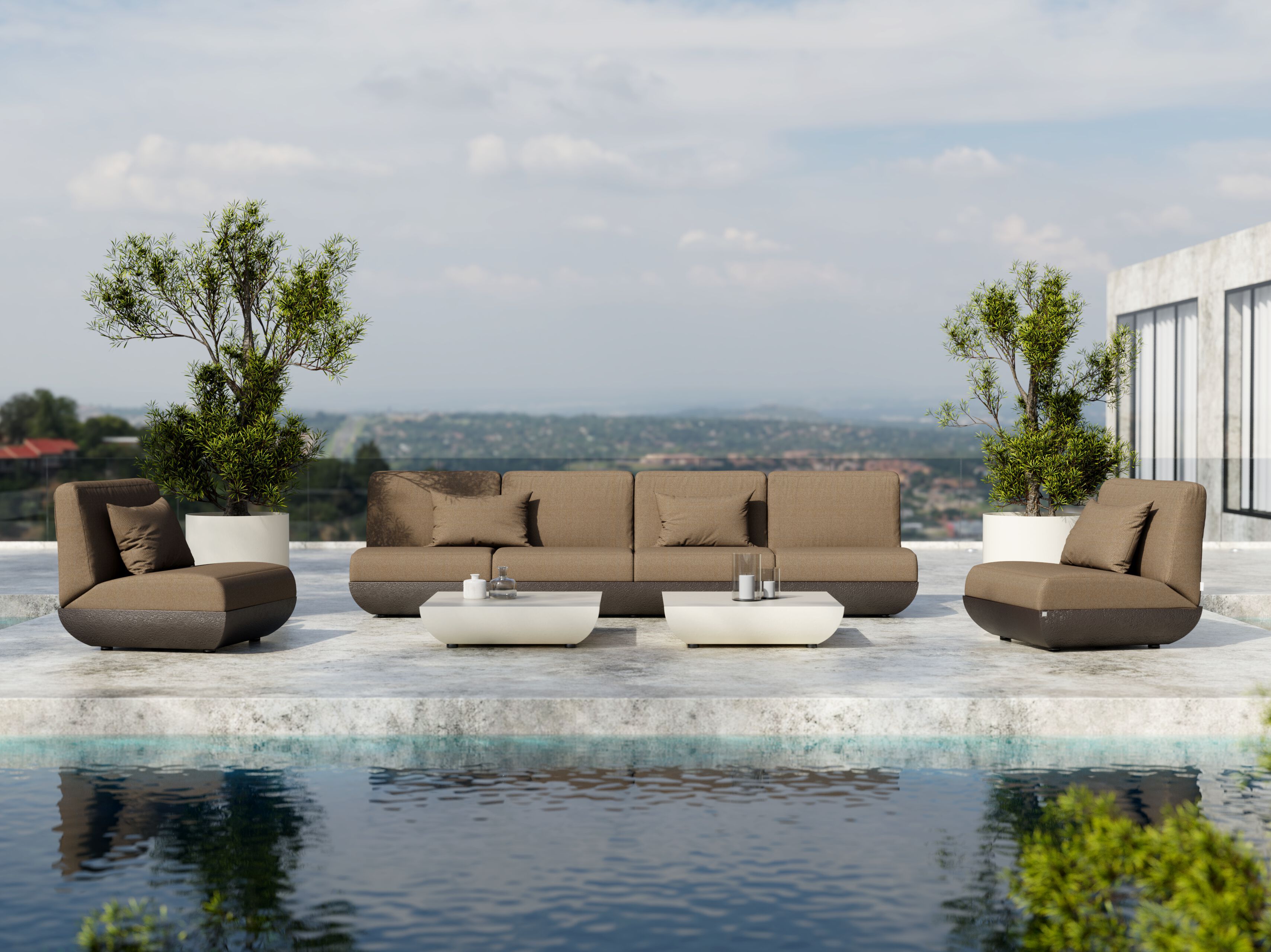 4-местный садовый диван Sunbrella® GANSK Victoria ARCH-00094823 - Вид №4