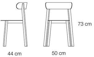 Branca Lisboa Стул ясеня Roda sun-id-1487627 - Вид №10