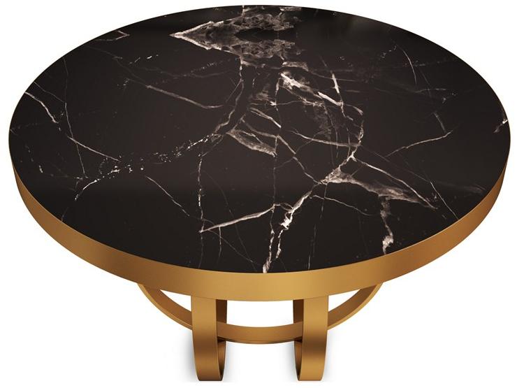 Porustudio Круглый журнальный столик из мрамора sun-id-1416962 - Вид №1