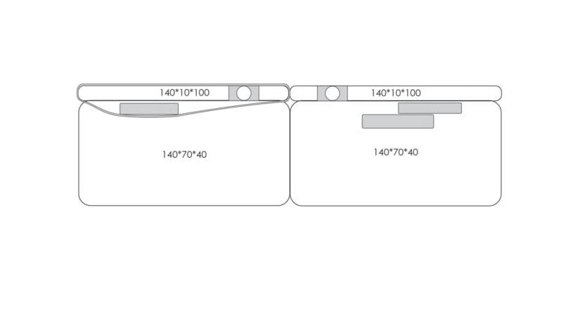Ткань диван HANNABI MODEL NO.06 ARCH-00129541 - Вид №2