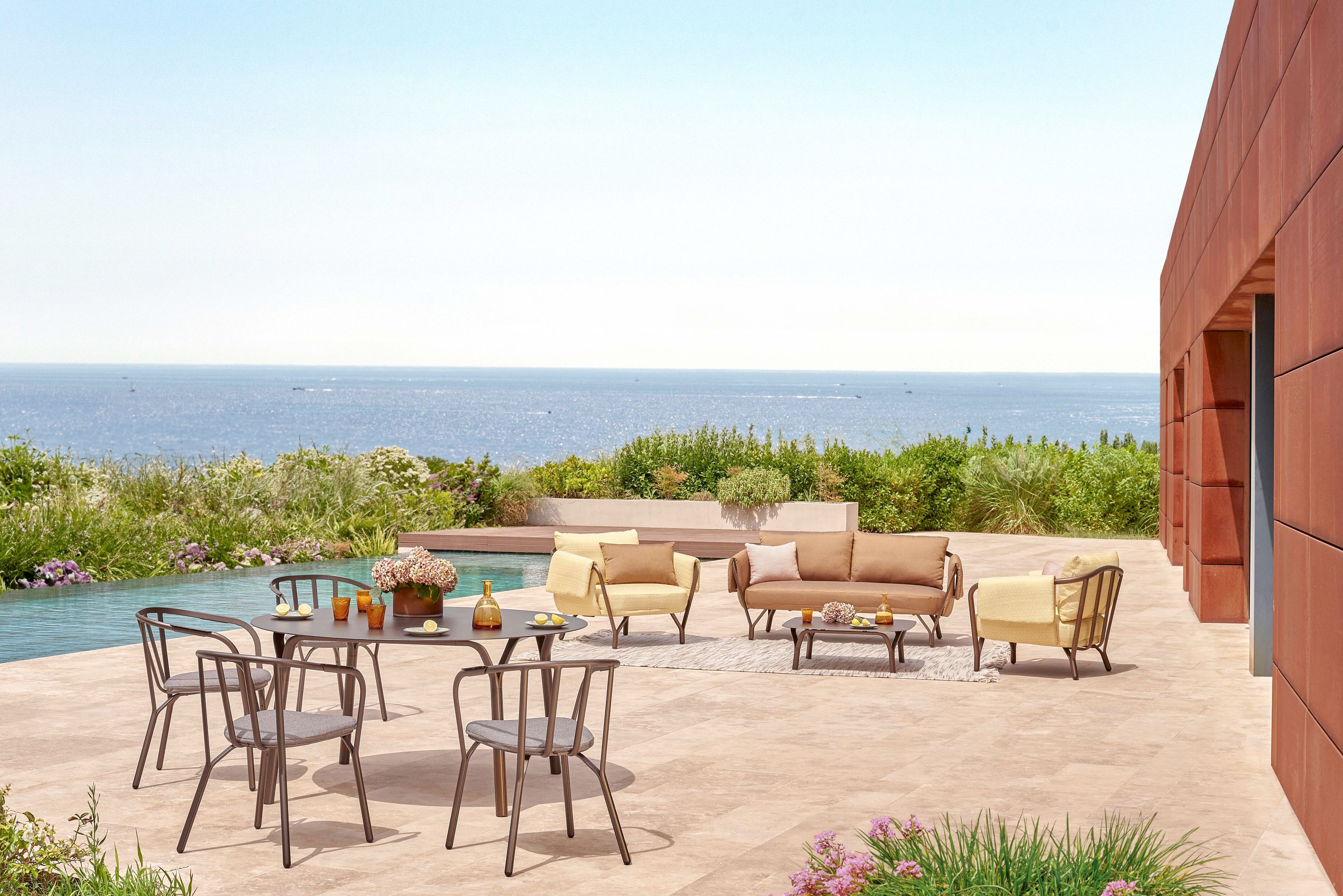 Алюминиевый круглый садовый стол emu ARCH-00069105 - Вид №3