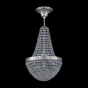 Подвесной светильник серебристый Bohemia Ivele Ni 19321/H2/25IV Ni BOHEMIA IVELE 1932 00-3890087 Серебро