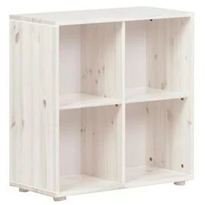 Стеллаж Flexa Classic storage с 4 полками, белый/искусственно состаренный