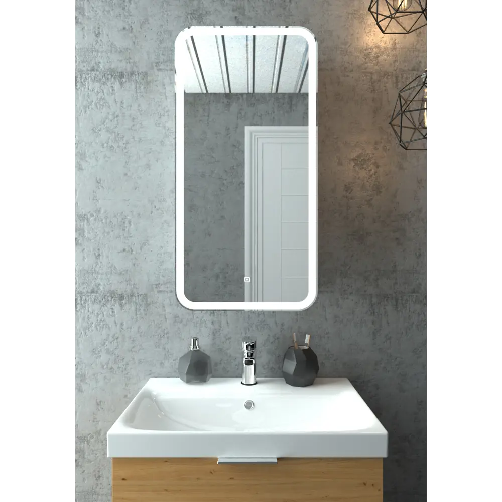 Santreyd Elmer — Зеркальный шкаф с LED-подсветкой для ванной 89180068 STLM-0079578 - Вид №8