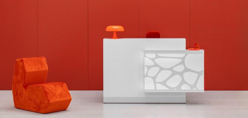 MDD Стойка регистрации офиса с освещением sun-id-1388002 - Вид №4