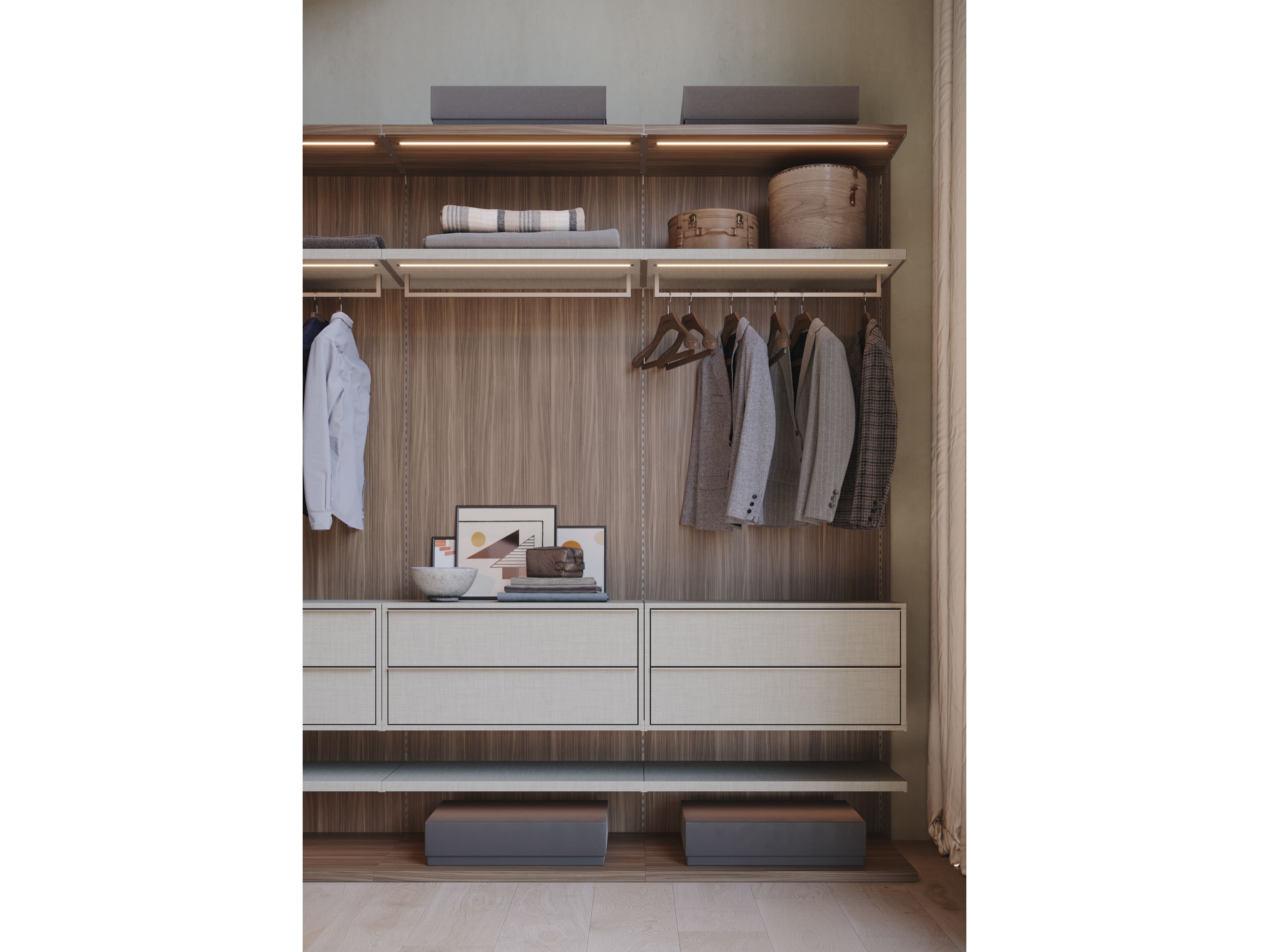 Гардеробная обшивка Giessegi богини красоты ARCH-00003942 - Вид №1