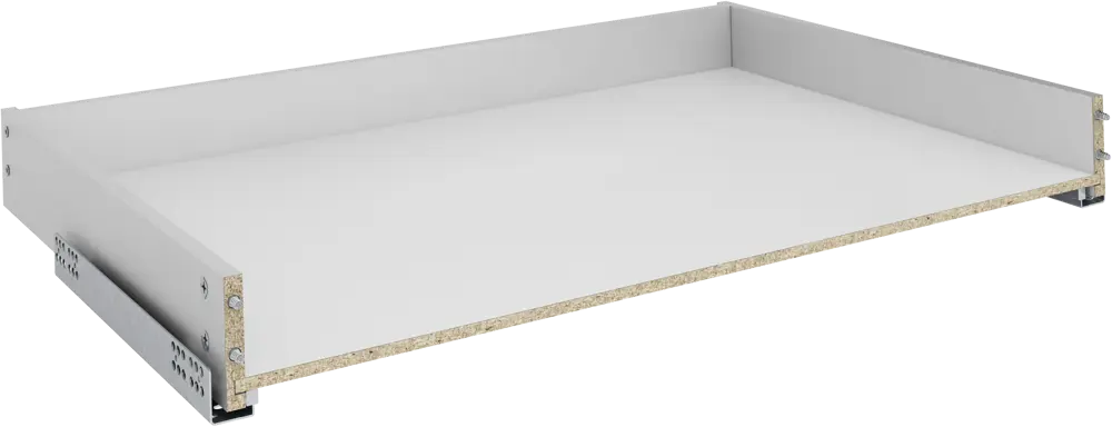 DELINIA ID | Выдвижной ящик с системой плавного закрывания, серый 86138592