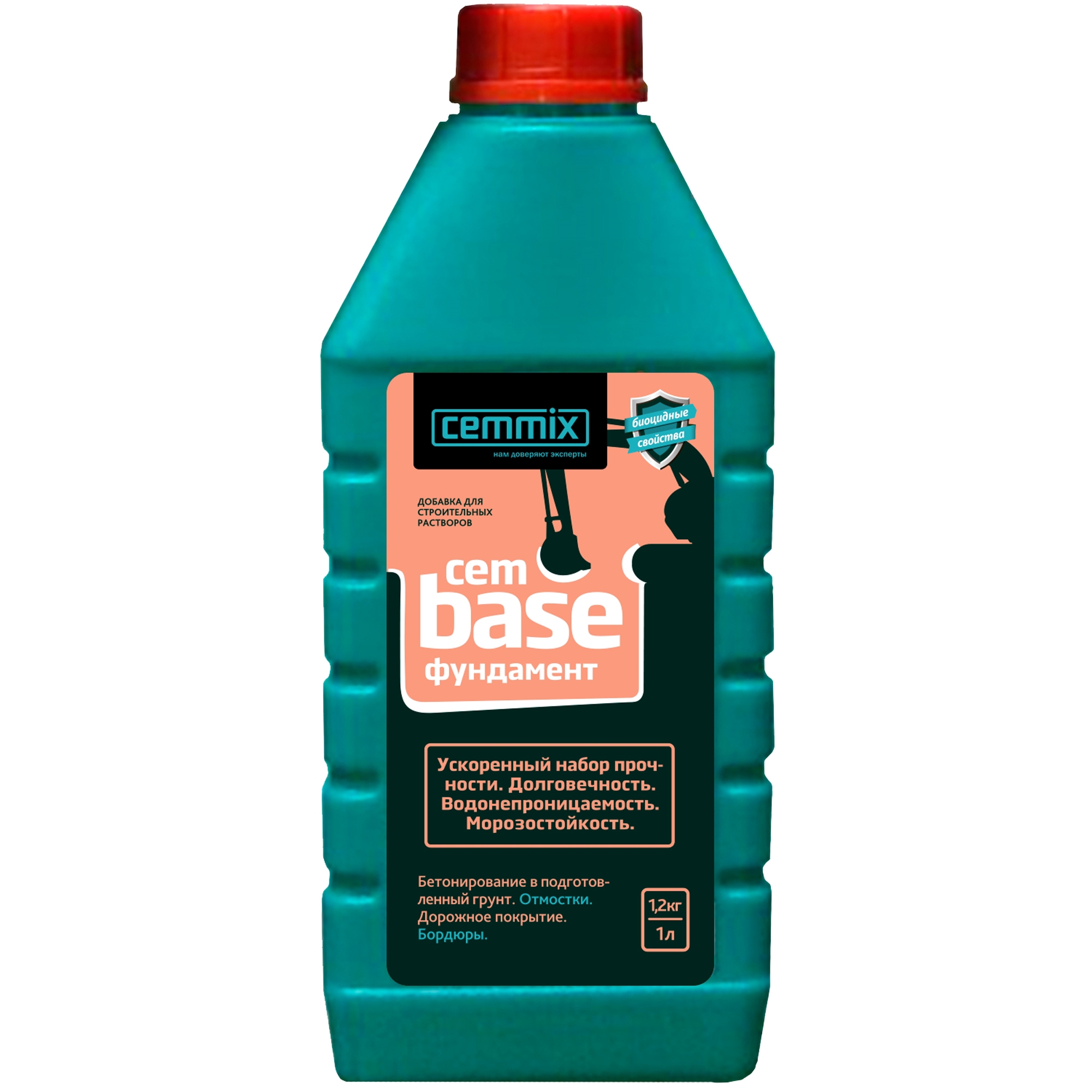 18585220 Добавка для фундамента CemBase, 1 л STLM-0011560 CEMMIX 
