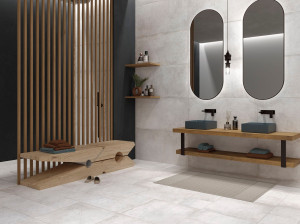 Пол / облицовка керамогранита с эффектом камня