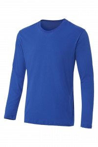 68004 Футболка с длинным рукавом василек  Спецодежда для продавцов  размер XXXL