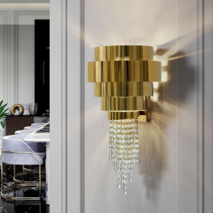 Аппликация из нержавеющей стали с кристаллами