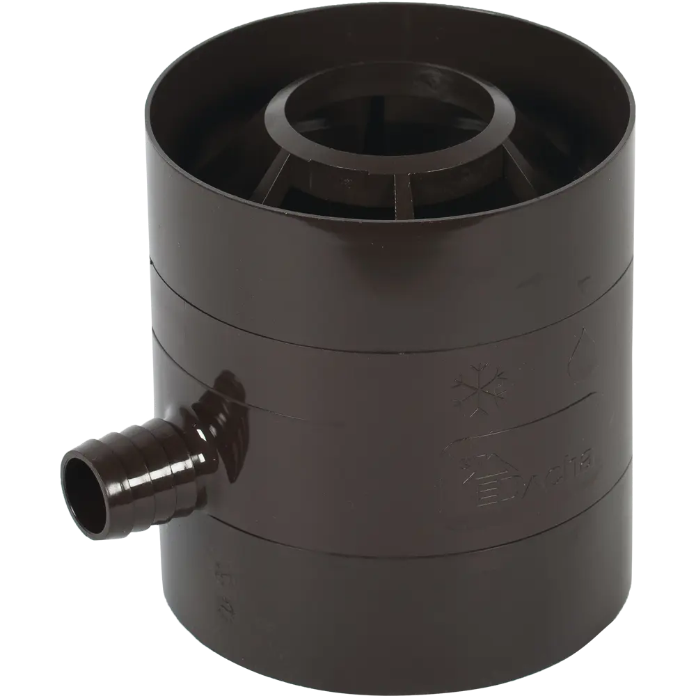 82212811 Водосборник Dacha 80 мм коричневый STLM-1015834 DÖCKE 