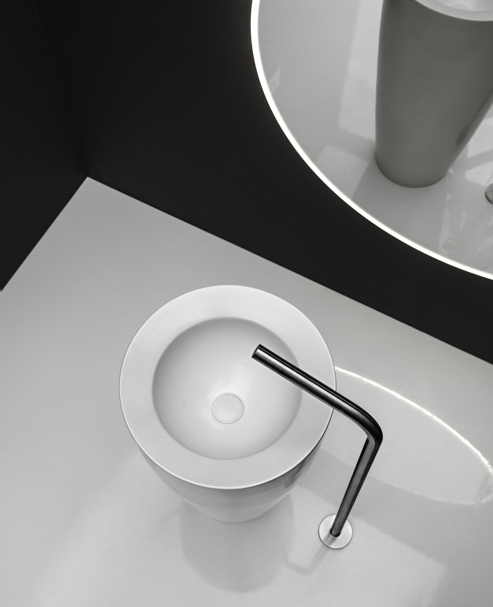 Керамическая круглая отдельно стоящая раковина Axa DP ARCH-00092241 - Вид №4