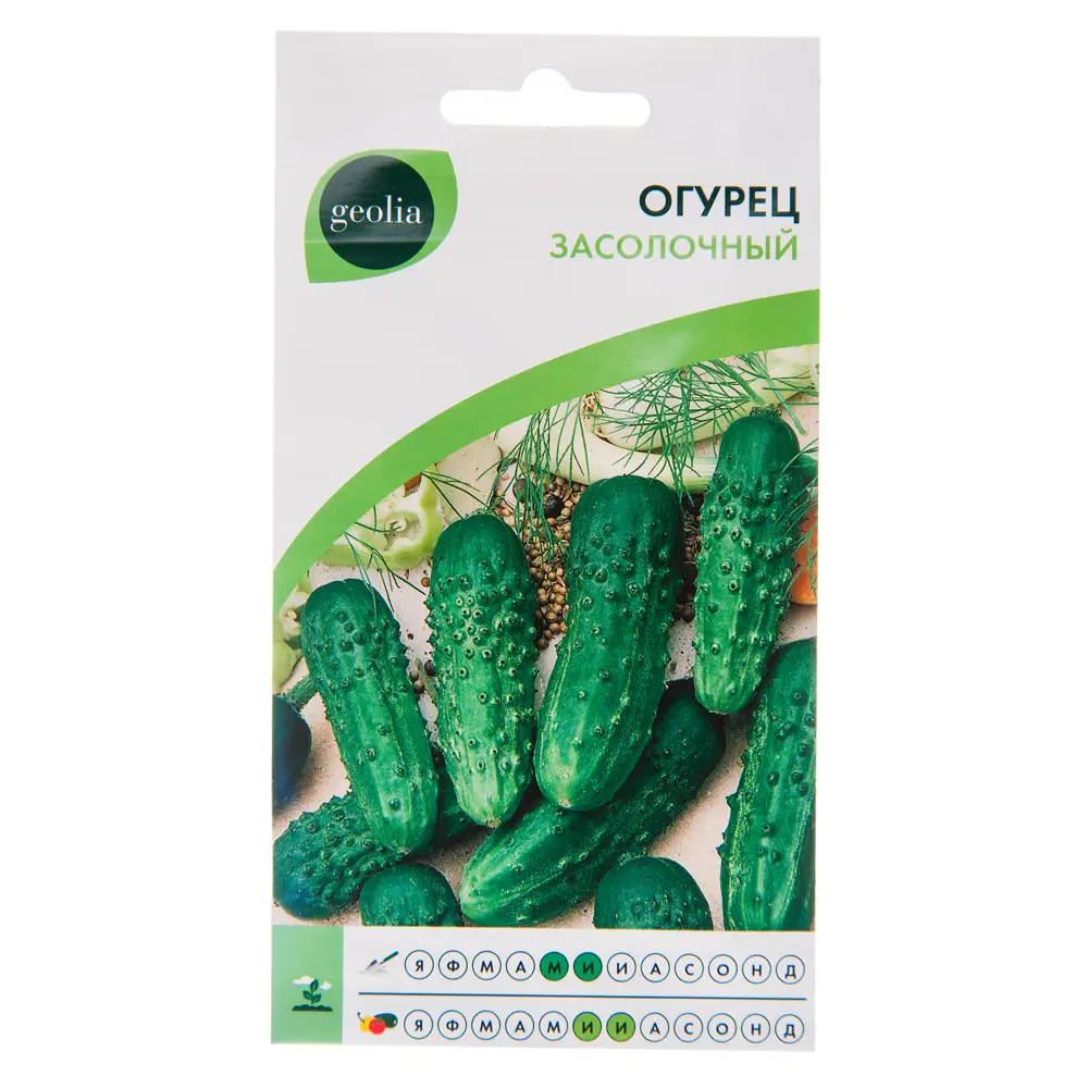 Семена огурцов Geolia Засолочный - ранний урожай для идеальной консервации 17584786 STLM-1332259