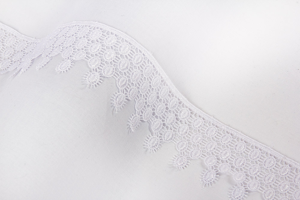 14983 Гипюр 57 мм в пакете Турция белый Gamma 