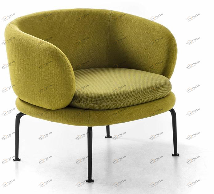 La Cividina Кресло из ткани по контракту Soave sun-id-1387985