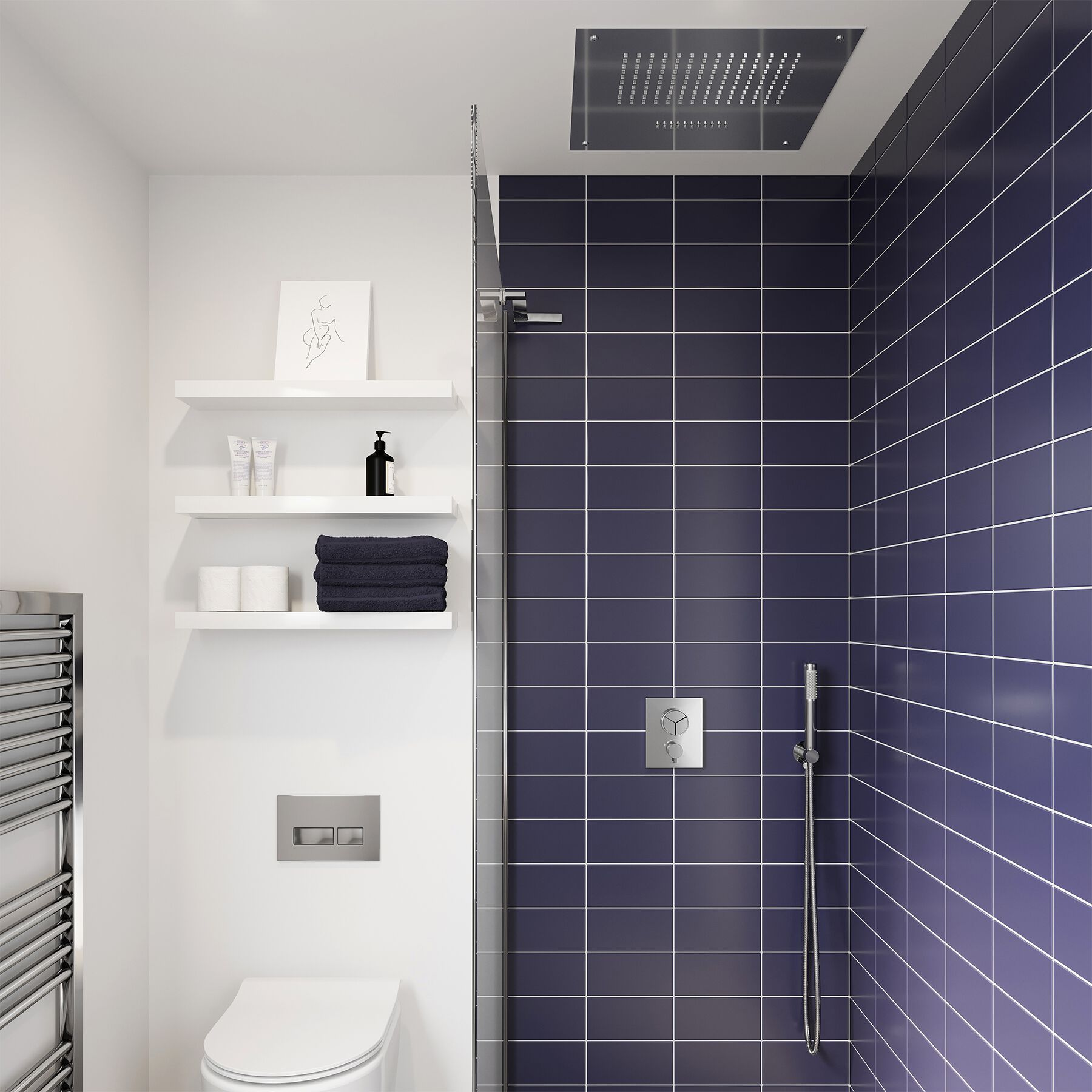 Встраиваемый термостатический смеситель для душа CROSSWATER MPRO ARCH-00087337 - Вид №2