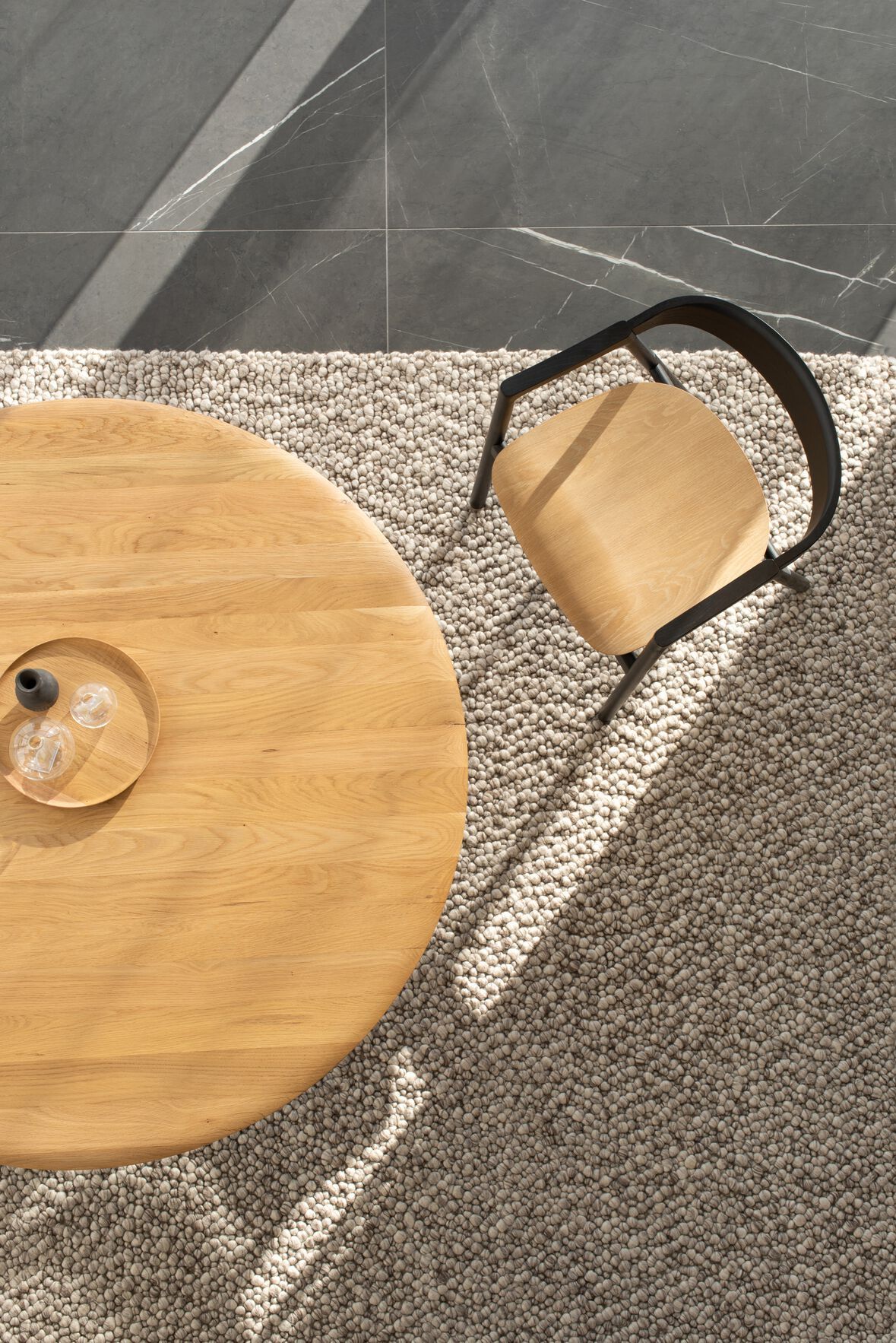 Круглый дубовый стол Gazzda Гриб ARCH-00021268 - Вид №2