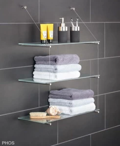 RST260-3 Стеклянная полка с 3 стеклянными полками PHOS