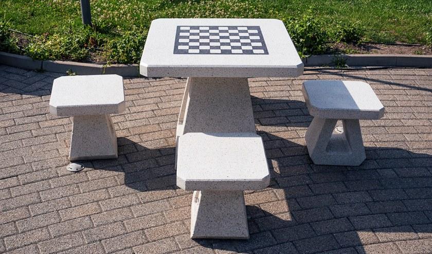 ENCHO ENCHEV - ETE Бетонный шахматный стол  190  - Вид №3