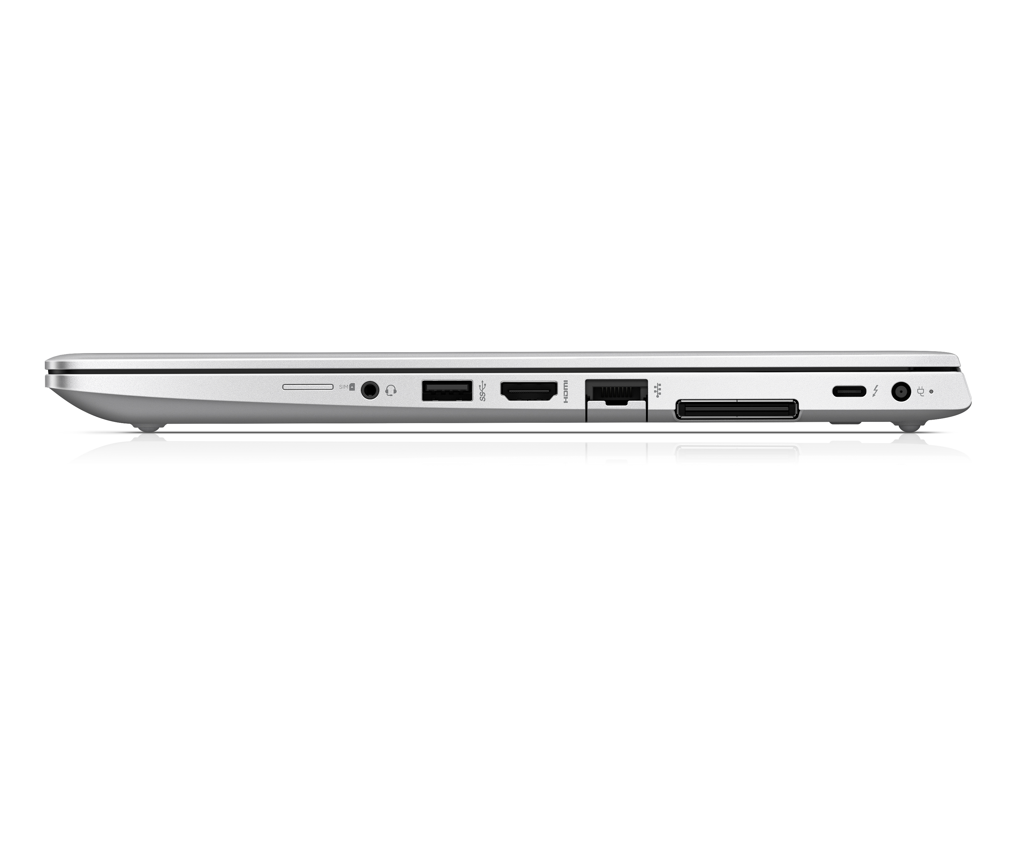 6XD46EA#ACB elitebook 840 g6 14"(1920x1080)/intel core i7 8565u(1.8ghz)/8192mb/256ssdgb/nodvd/int:intel hd graphics 620/50whr/war 3y/1.48kg/silver/w10pro + ir cam, 400 nit HP Santreyd  - Вид №3