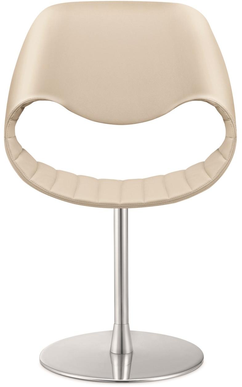 ZÜCO Вращающееся кресло из кожи и алюминия Little perillo xs Pe 612 - Вид №1