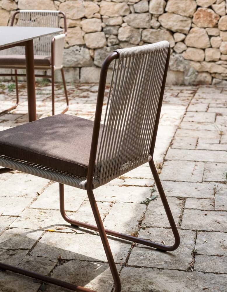 Веревочный стул для сада RODA Harp ARCH-00112743 - Вид №3