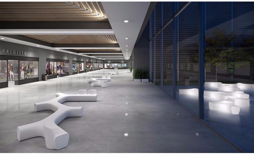 Plust Модульная светлая скамья Jetlag sun-id-1470584 - Вид №1