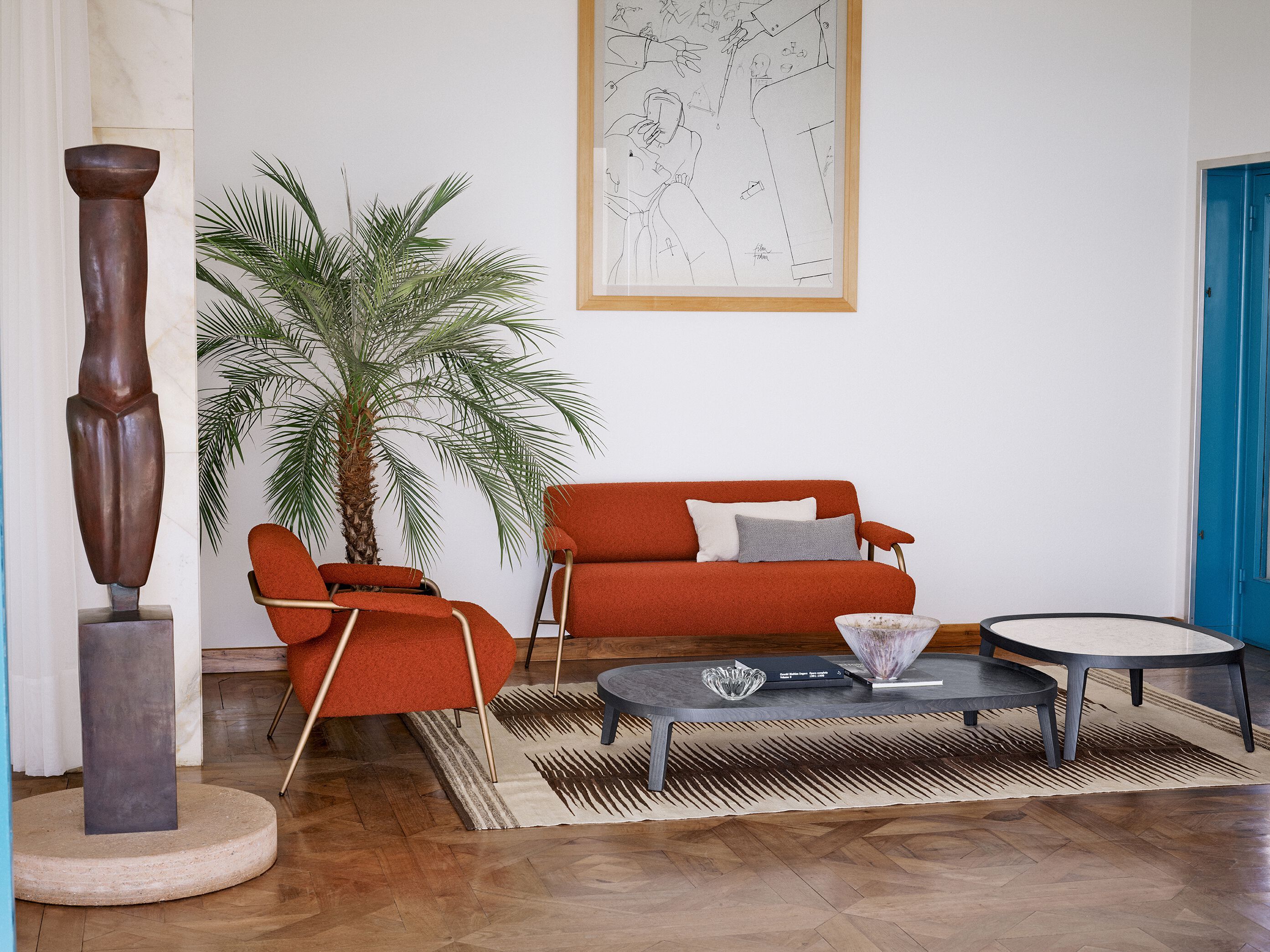 Ткань диван Potocco ARCH-00028016 - Вид №1