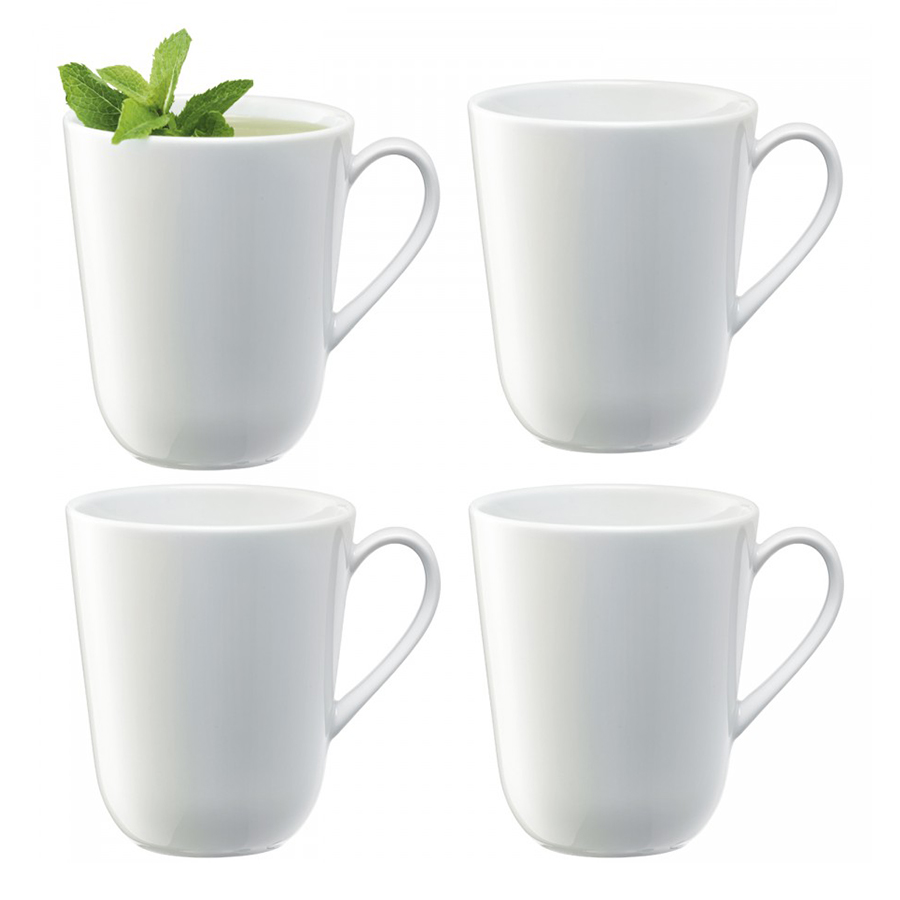 P188-14-517 Набор из 4 округлых чашек dine 380 мл LSA International 