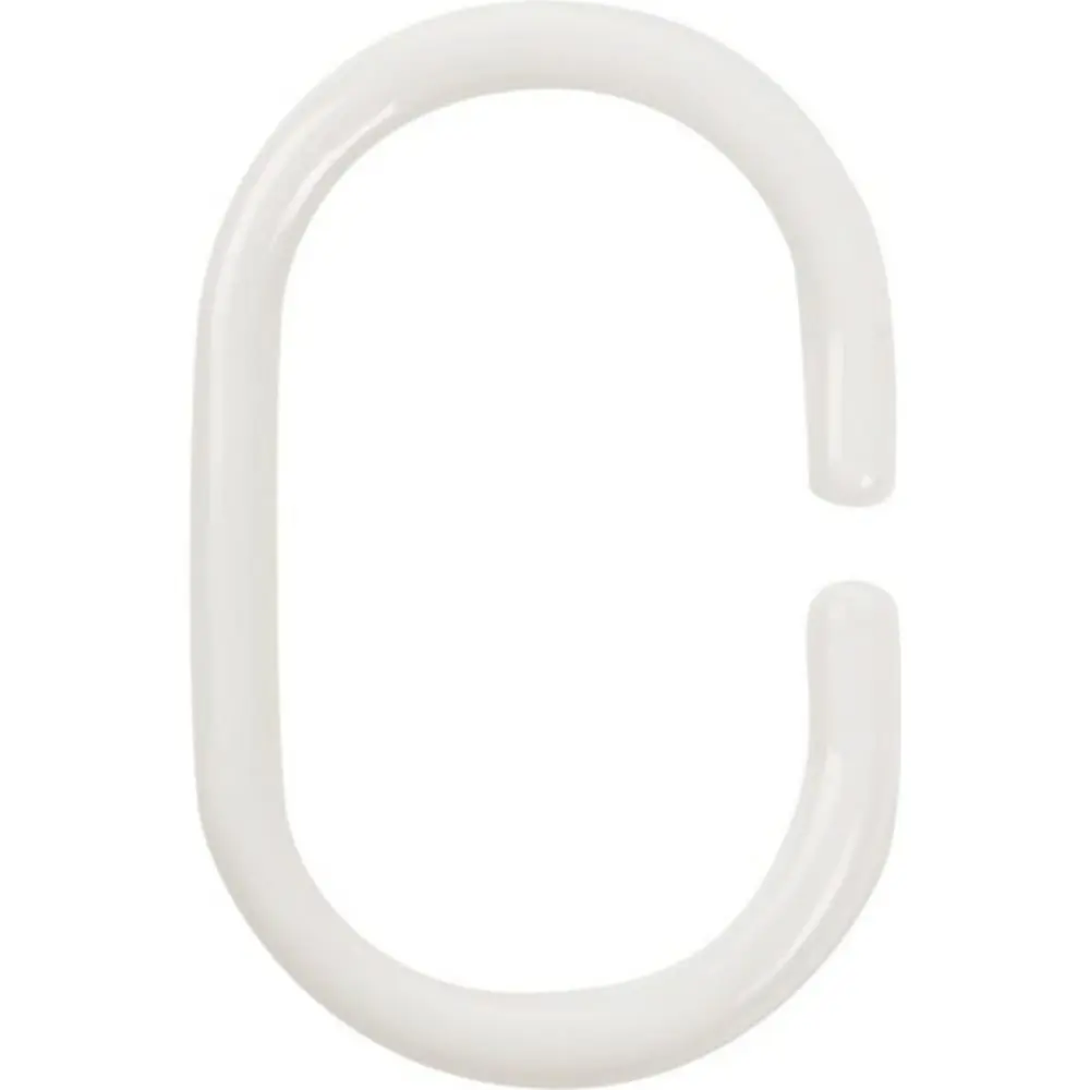 Кольца для шторы в ванную Primanova цвет белый 12 шт STLM-2191128