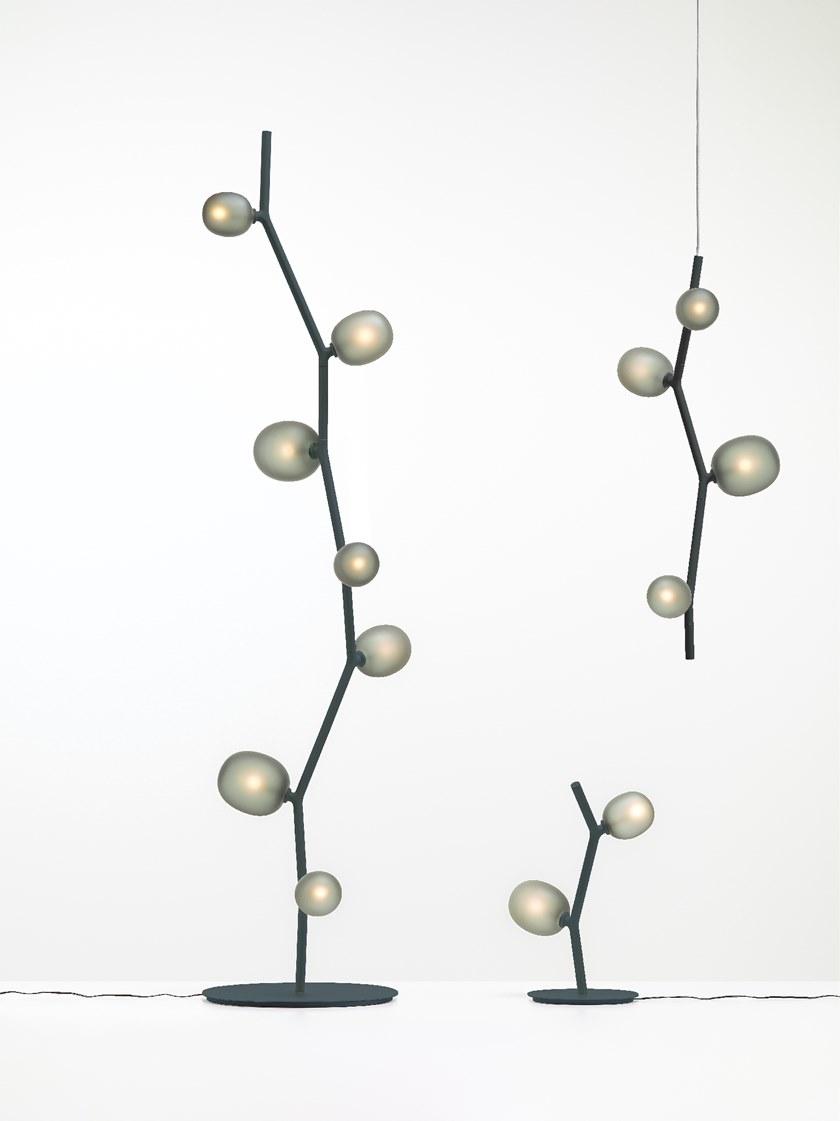 BROKIS Настольная лампа из дутого стекла и металла Ivy Pc1131 - Вид №3