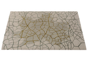 Прямоугольный ковер ручной работы из шерсти