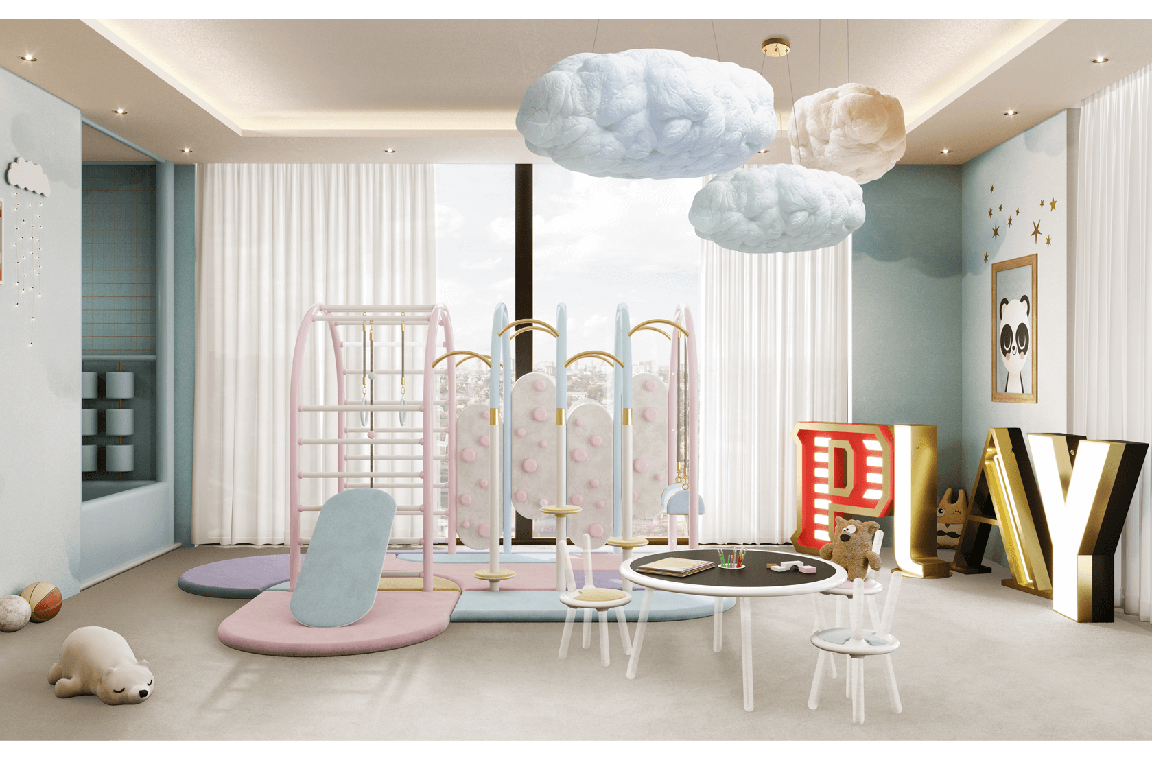 CIST348 Детские игровые столы Иллюзия Circu  - Вид №5