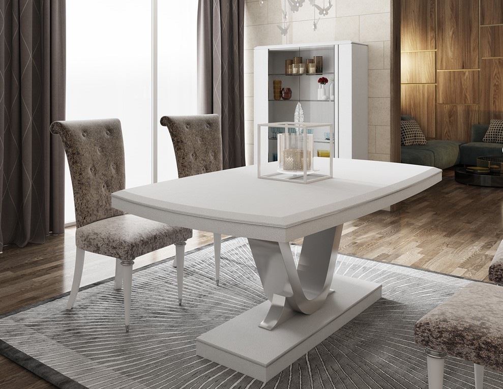 105968 Обеденный стол 6490 160x100 см раздвижной Llass Agora Santreyd