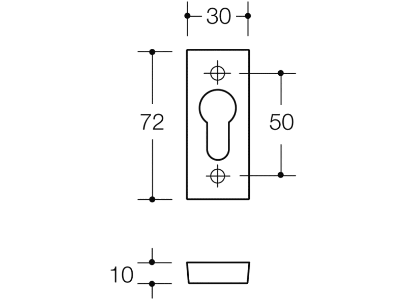 318XAES защитная розетка HEWI Serie 180 | Edelstahl  - Вид №1